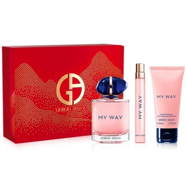 my way edp 90ml + edp 10ml + body lotion 50ml gift set for women
